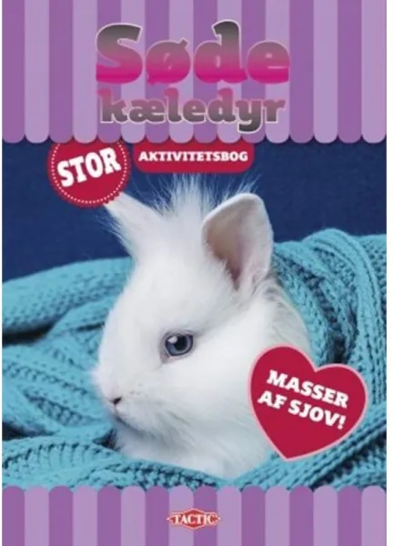 Tactic Suloiset lemmikit suuri aktiviteettikirja (96s)