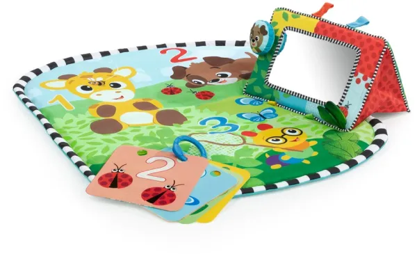 Discovery Garden -aktiviteettimatto ja lattiapeili