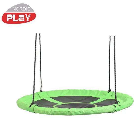 Nordic Play Pyöreä keinu vihreä/musta