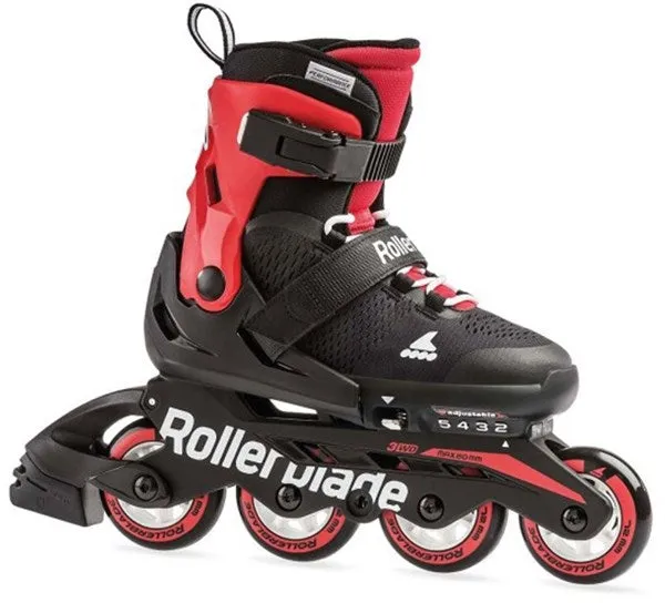 Rollerblade Rullaluistimet Black/Red - Koko 33-36,5